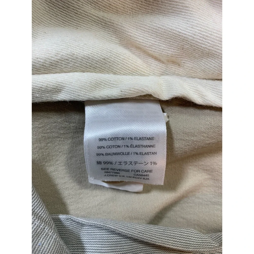 J.Crew Stretch‎ 1040 Khaki Chino Pants Mens Size 32x29 Preppy Church School